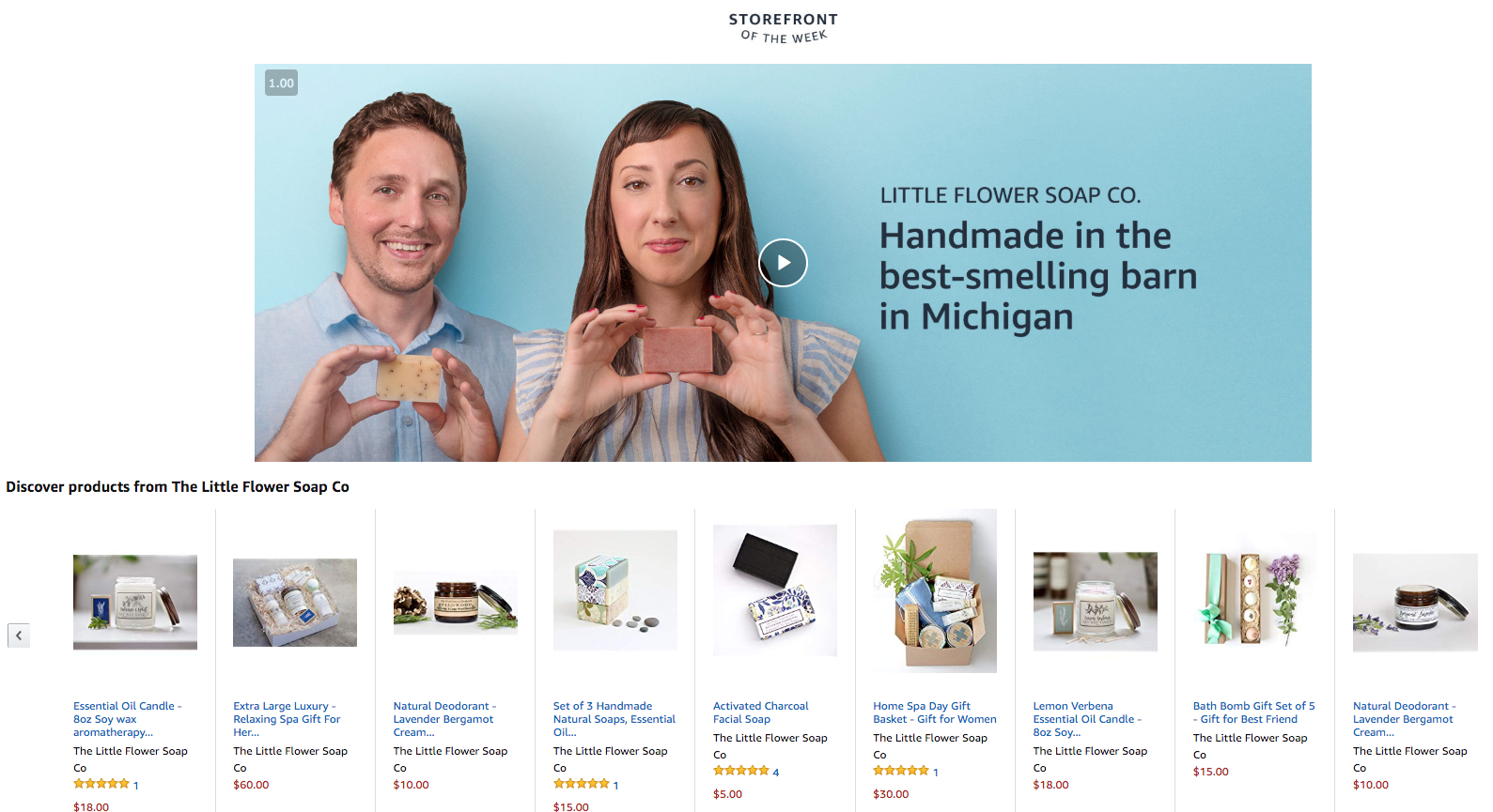 亞馬遜首隻電視廣告推廣Amazon Storefronts，呼喚美國中小企業加入