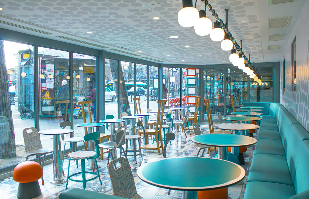 巴黎最藝術的「麥當勞」，讓30年老店變身藝文速食空間