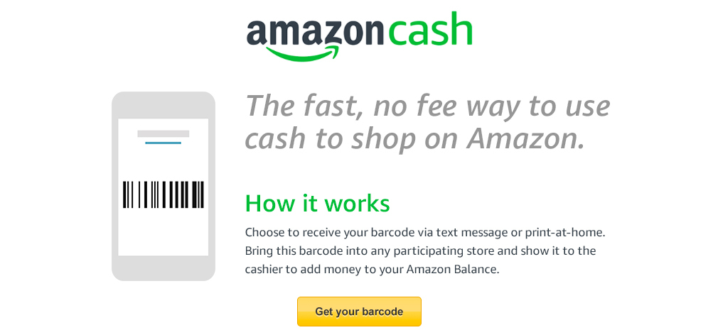 Amazon推出現金儲值虛擬帳戶「Amazon Cash」，瞄準不用信用卡的消費族群