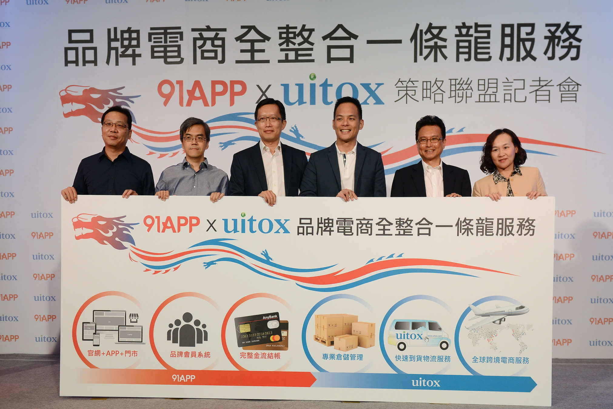 品牌電商崛起！91APP與uitox策略合作推出「品牌電商全整合一條龍服務」