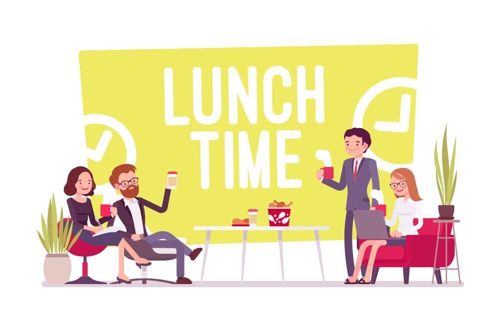 職場小細節：午餐時間，除了埋頭吃飯還有更重要的事！