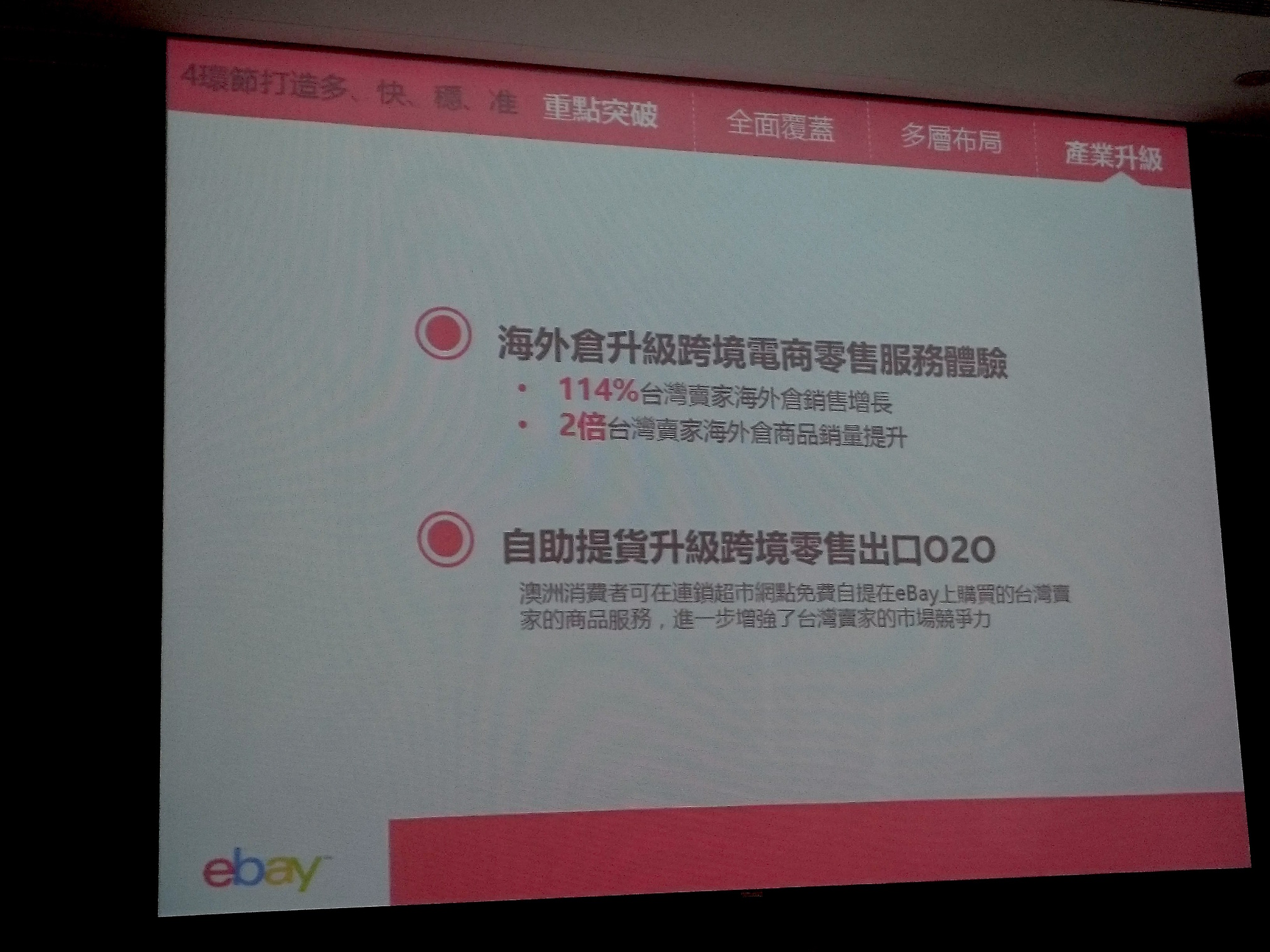 eBay３大物流佈局，助台灣賣家跨境全球市場