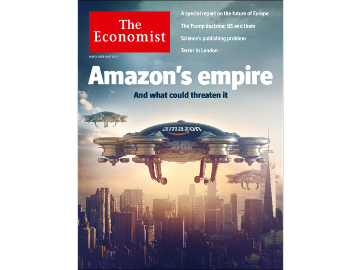 《經濟學人》封面報導：亞馬遜帝國，建構在高速成長的巨型企業