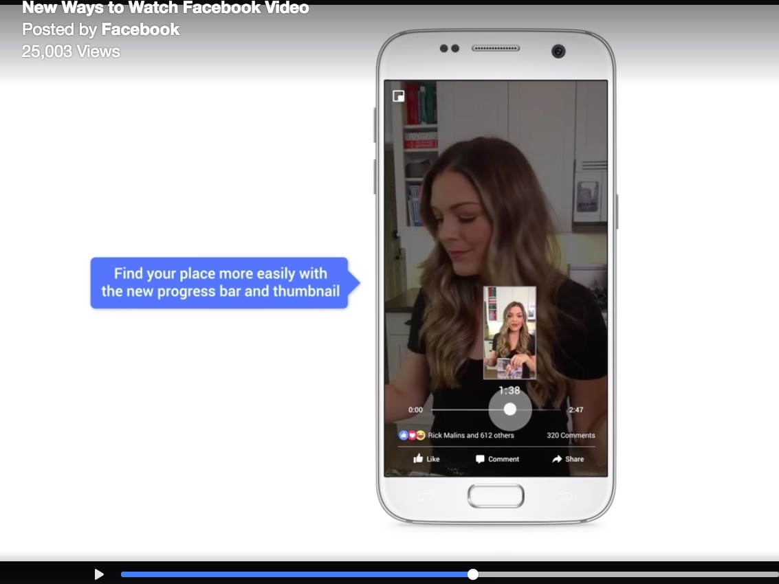 Facebook推出影音三大新功能，影片將從手機走進電視